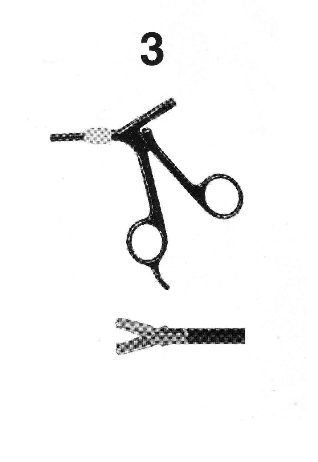 LAPARASKOPİK KAVRAMA FORSEPS ÇAP : 5 MM